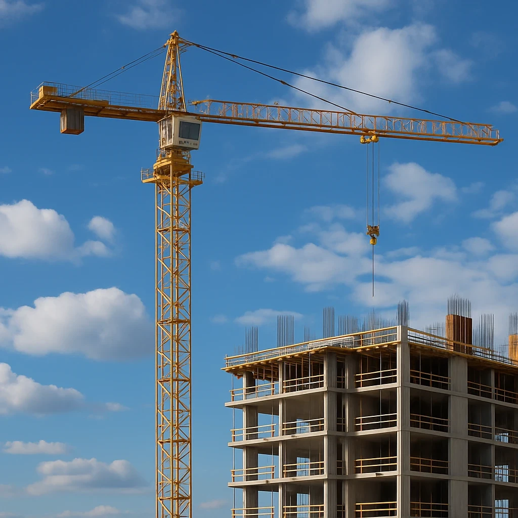 Kiedy warto zdecydować się na wynajem żurawi wieżowych?